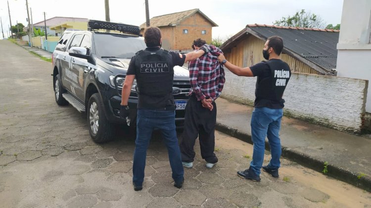 Acusado de latrocínio e foragido de Forquilhinha é preso em Imbituba pela Polícia Civil