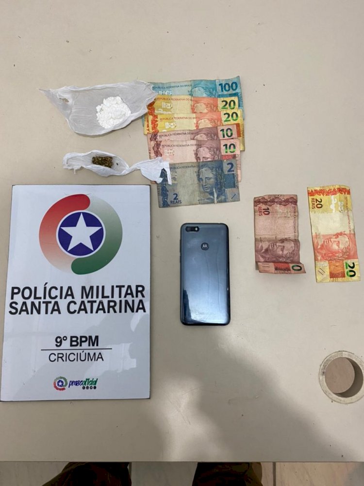 Polícia Militar prende trio com drogas no São Marcos