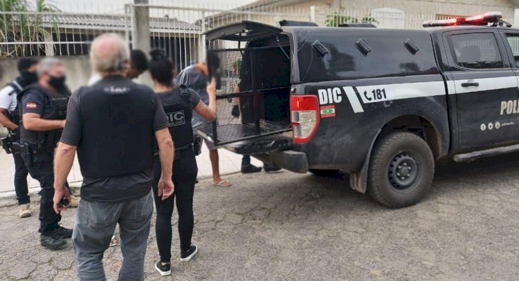 Polícia Civil prende organização criminosa por diversos roubos em Criciúma e latrocínio em Morro da Fumaça