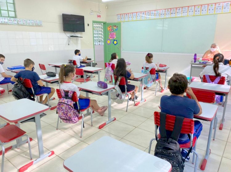 Mais de 80% dos estudantes de Criciúma já estão de volta às salas de aula