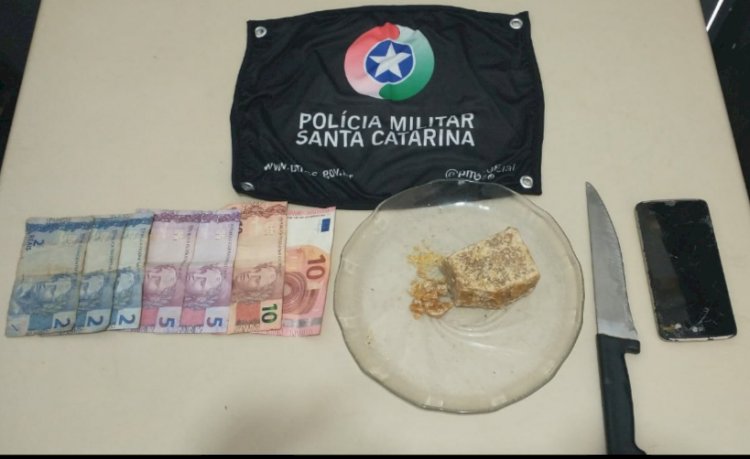 Tentou fugir e caiu nos braços da Polícia