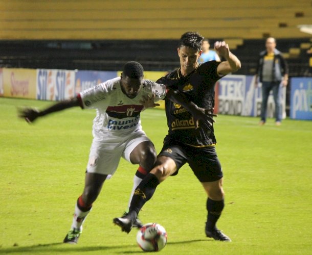 CRICIÚMA EMPATA COM O BOTAFOGO EM CASA