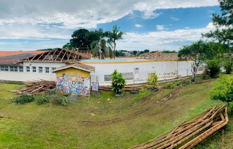 Melhorias nas  escolas marcam o início do ano letivo em Criciúma