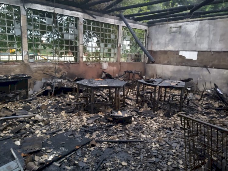 Roubo de fio pode ter causado incêndio em escola de Criciúma