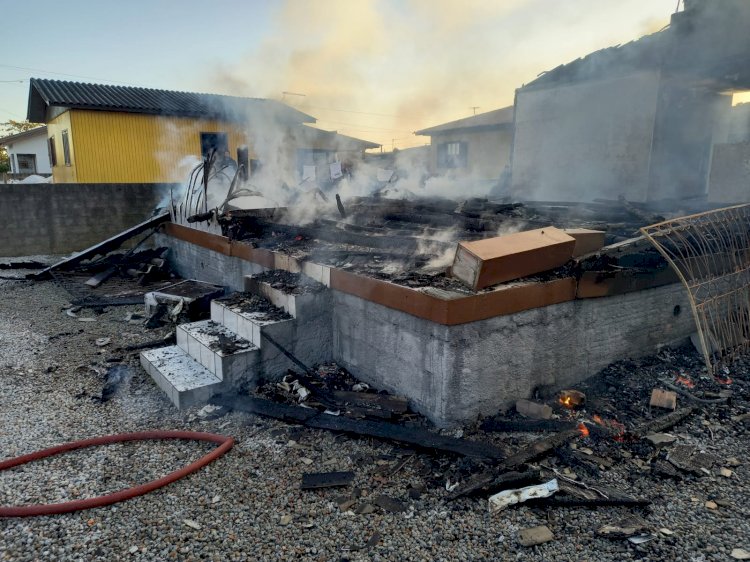 Criança de 6 anos morre em incêndio  no Rincão