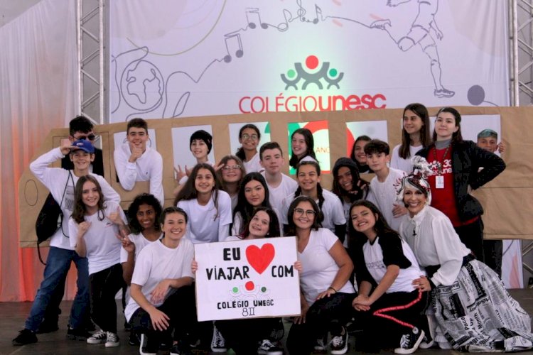 Festa de Inverno: emoção e muitos aplausos para quem ajuda a construir a história do Colégio Unesc