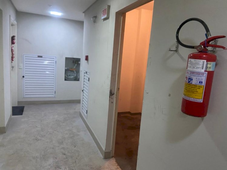 Bombeiros agem rápido e apagam fogo em apartamento de Criciúma