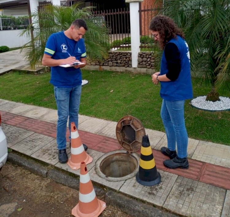 Vigilância Sanitária de Criciúma inicia autuações de imóveis com ligação irregular à rede de esgoto