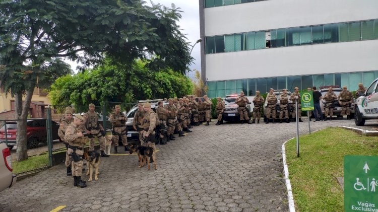 Polícia Militar e Civil fazem Operação de ordem Pública em Criciúma e Região