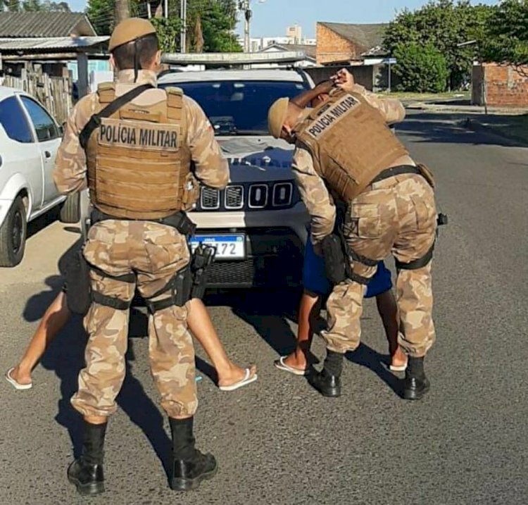 Polícia Militar realiza Operação  no bairro Pinheirinho