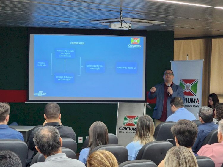 Projeto Análise Simplificado é lançado pela Prefeitura de Criciúma