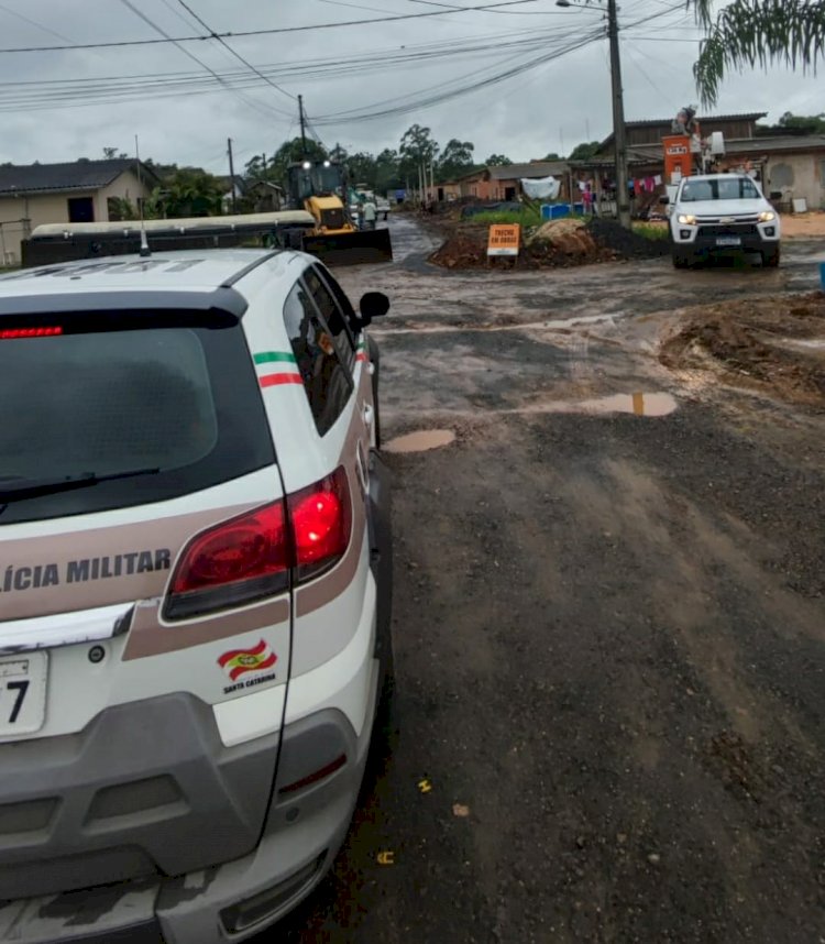 Ligações clandestinas são desativadas em bairro de Criciúma