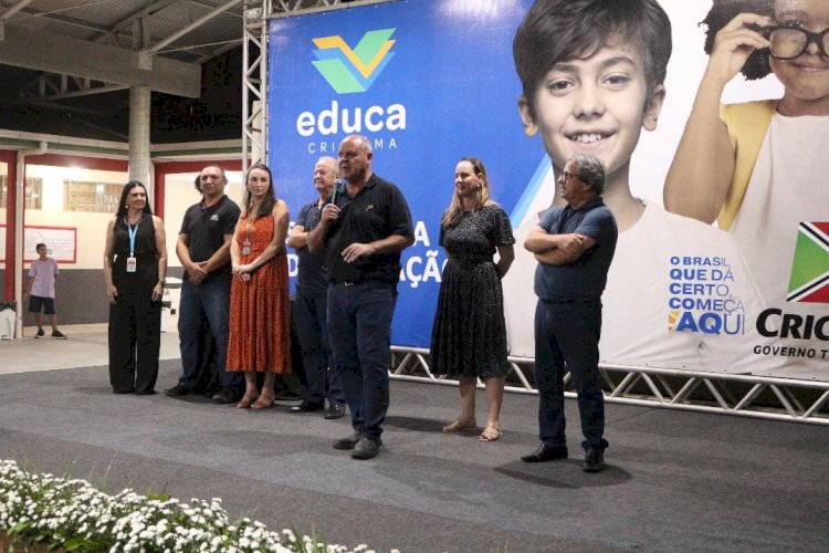 Prefeitura inaugura reforma e ampliação da Escola Municipal Giácomo Zanette no bairro Santo Antônio