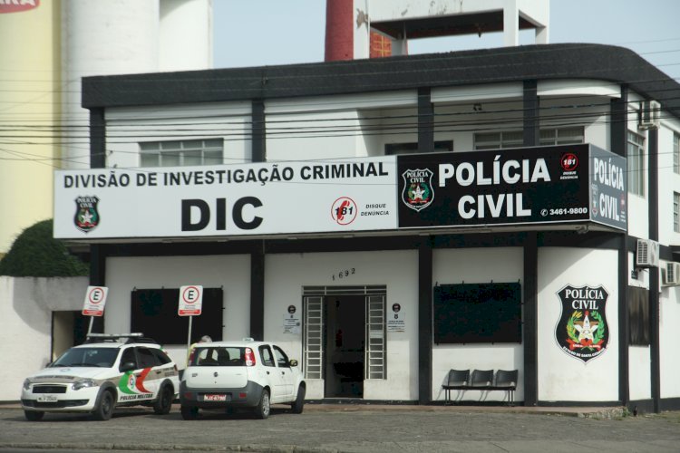 DIC Criciúma - Polícia Civil conclui investigação e prende autor de homicídio ocorrido no dia 25 de fevereiro, no bairro São Defende com 14 tiros