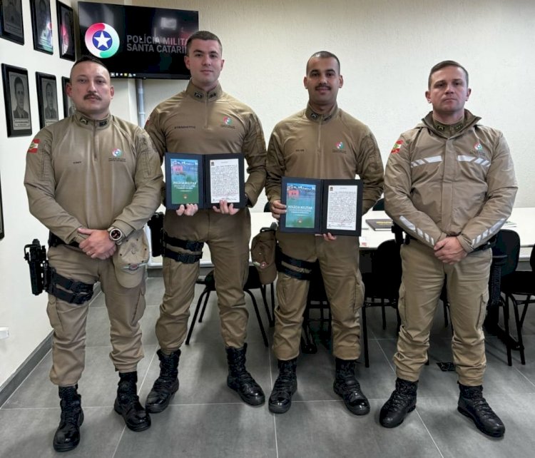 9° Batalhão premia policiais militares