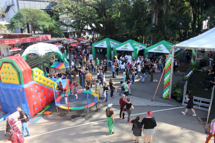 Unesc comemora 56 anos em grande estilo com atividades junto da comunidade