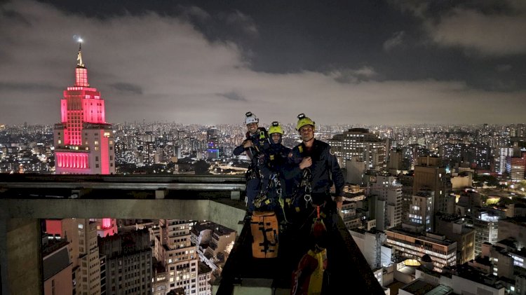 Equipe do Corpo de Bombeiros Militar de SC vence competição internacional de salvamento em altura