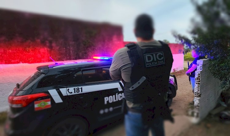 Polícia Civil prende foragido do Mato Grosso do Sul em Criciúma