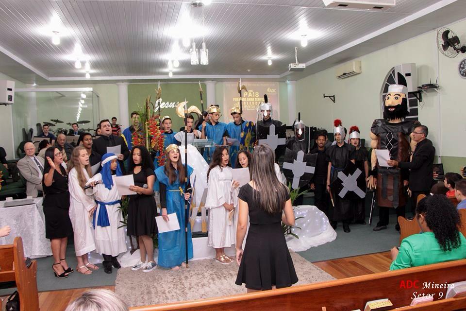 Coral de Adolescente da Assembleia de Deus da Cidade Mineira Comemora 23 anos