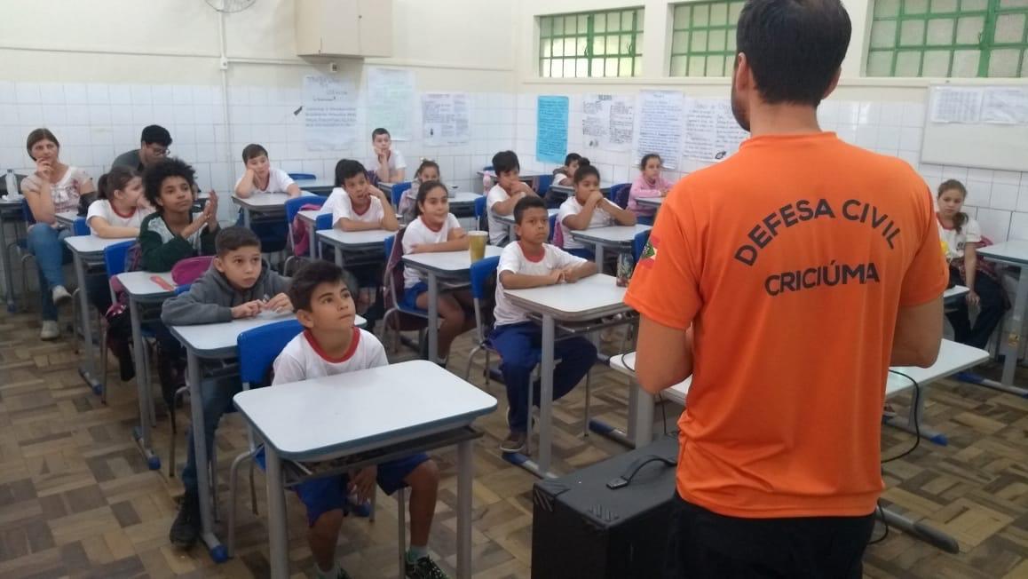 Projeto Defensor da Vida é realizado em escolas municipais de Criciúma