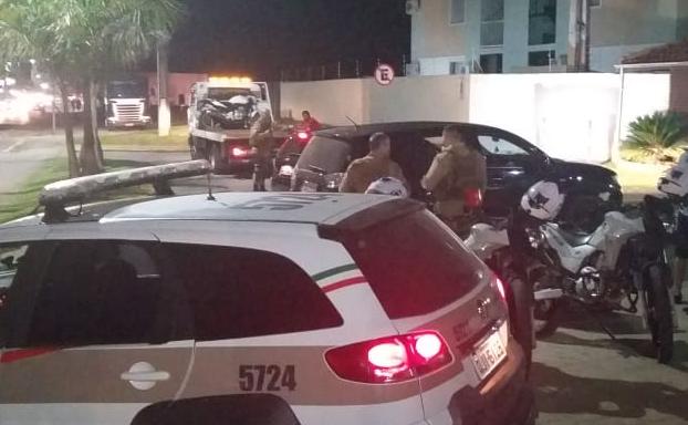 Policia Militar prende motorista embriagado na Santa Luzia