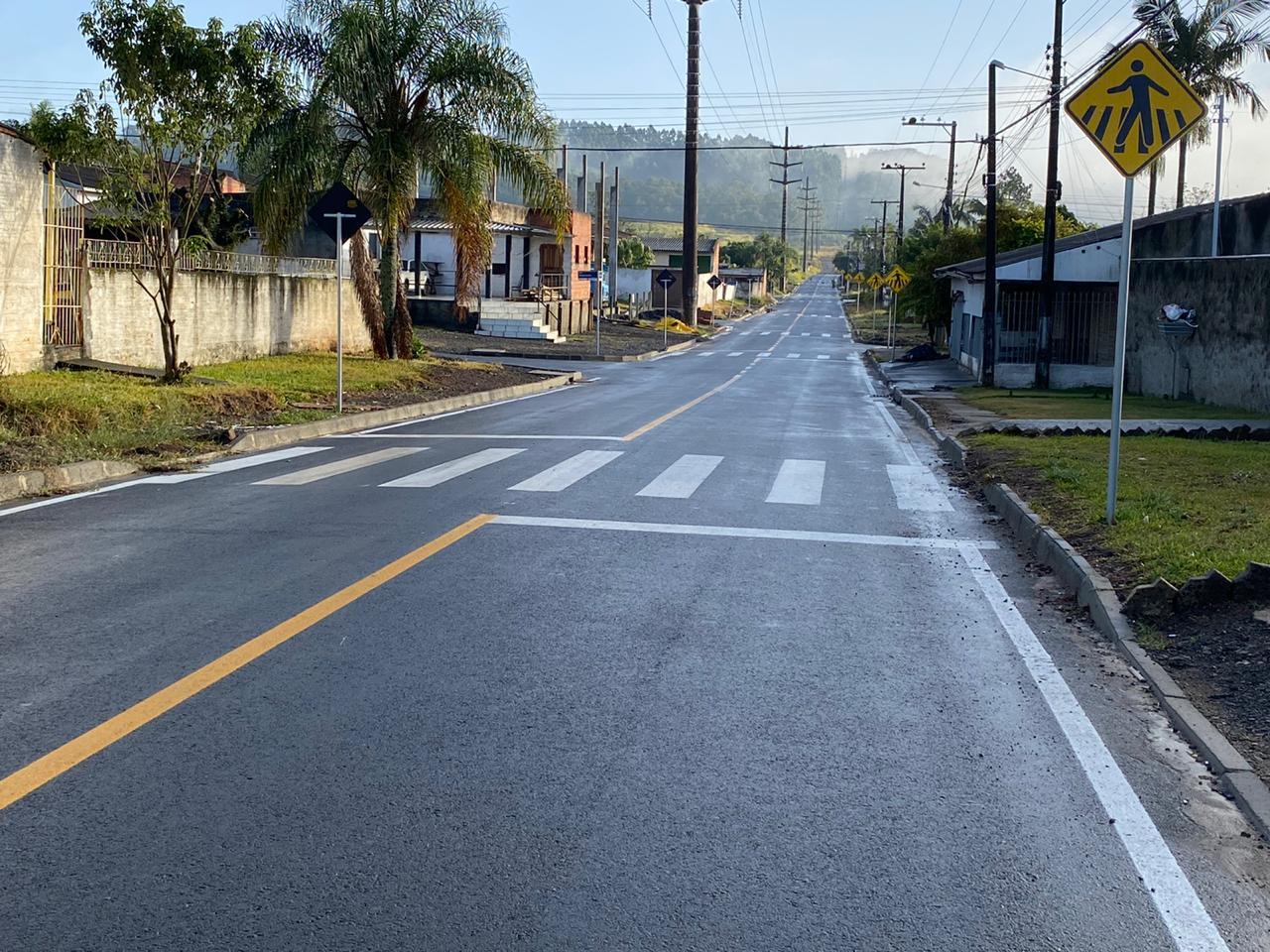 Prefeitura de Criciúma entrega pavimentação de ruas na Grande Santa Luzia