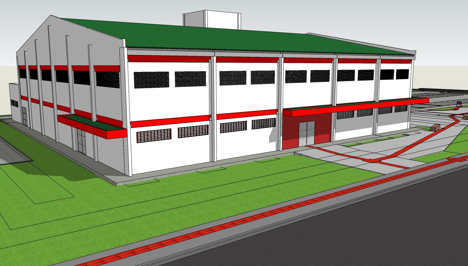 Ginásio de esportes será construído na Santa Luzia