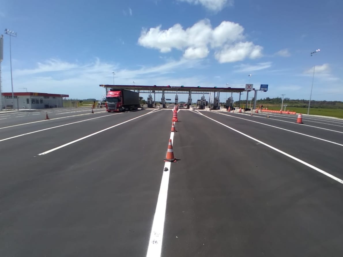 Obras são liberadas no trecho dos pedágios no feriado de Carnaval