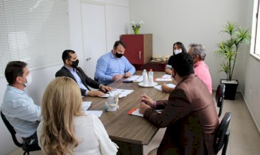 Secretário de Estado do Desenvolvimento Social visita direção da Afasc