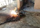 Idoso sofre queimaduras após testar Botijão de Gás