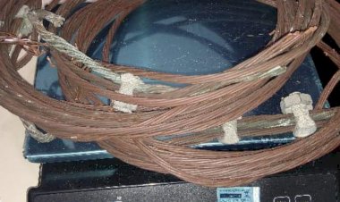 Homem é preso roubando fio em Supermercado da Mina União