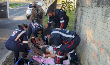 Homem é encontrado baleado ao lado de Escola na Mina União