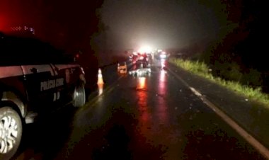 Motociclista  Morre em Acidente após colidir frontalmente contra veículo