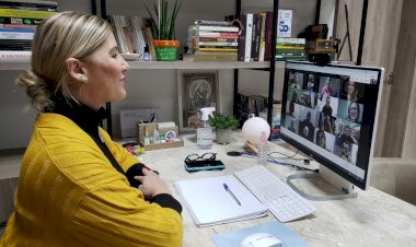 Luciane Ceretta e Daniel Preve iniciam visitas em salas de aula na Unesc