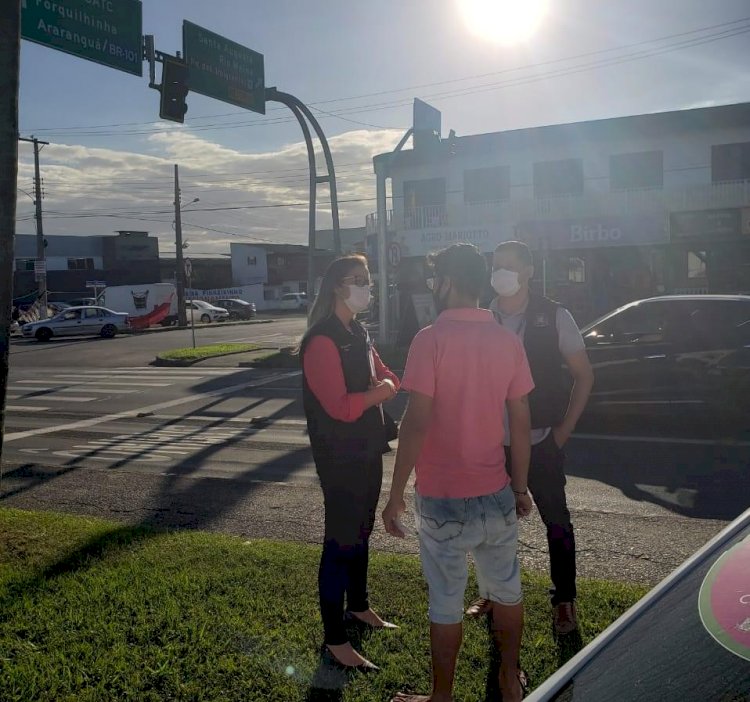 Moradores em situação de rua são mais uma vez testados contra Covid-19 em Criciúma