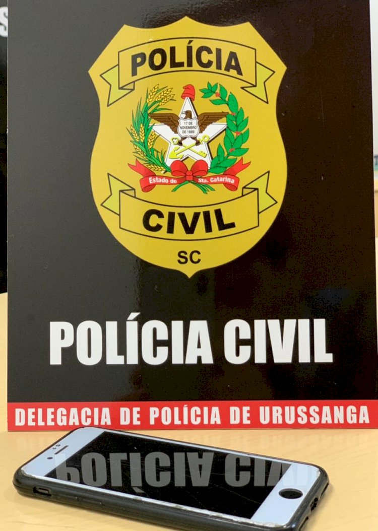 Polícia Civil de Urussanga apreende celular para investigação  de homicídio