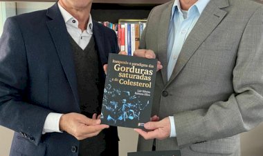 Riomainense  lança livro sobre Gorduras Saturadas e do Colesterol