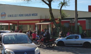 Associação de Moradores busca solução para a sinalização em frente de Escola