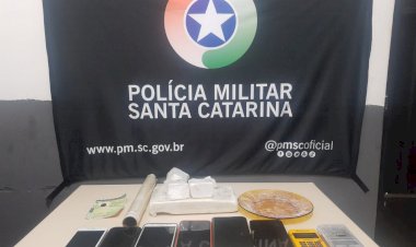 Pai e Filho são presos por tráfico de drogas em Criciúma