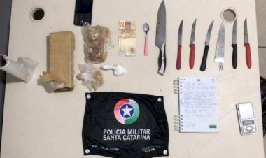 PM prende mulher com drogas no Santo André