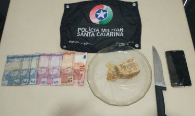 Tentou fugir e caiu nos braços da Polícia
