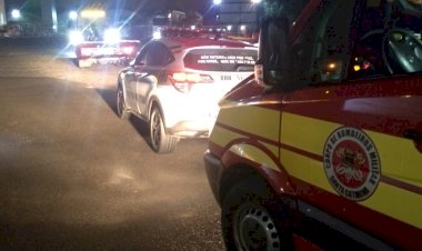 Em fuga motociclista sofre acidente após ser perseguido pela Polícia