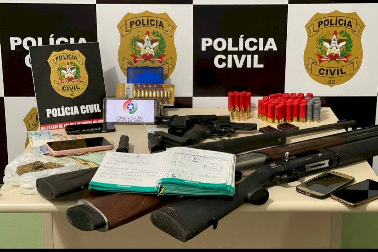 Polícia Civil prende elementos com armas e carne de procedência duvidosa em Morro da Fumaça