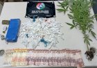 Pai é preso na frente do filho por tráfico de drogas em Criciúma