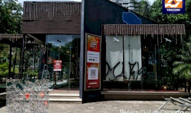 POLÍCIA CIVIL IDENTIFICA RESPONSÁVEL POR PICHAÇÕES NA CASA DO PAPAI NOEL