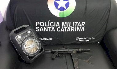PM apreende arma de produção artesanal