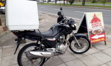 FURTOU MOTOCICLETA FUGIU DA PM E FOI EM CANA
