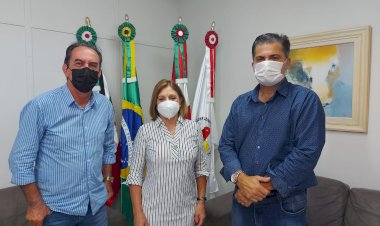 Câmara de Criciúma recebe visita do presidente do Legislativo de Jaraguá do Sul