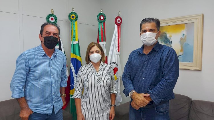 Câmara de Criciúma recebe visita do presidente do Legislativo de Jaraguá do Sul