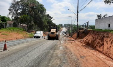 Obras avançam nas Rodovias Alexandre Beloli e João Cirimbelli